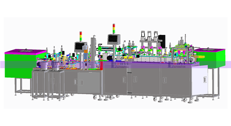 电池盒弹簧片自动装配机