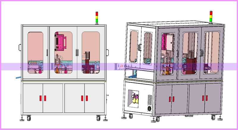 锁芯自动攻丝清理披锋设备